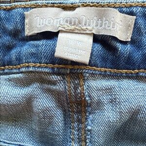 Woman Within Light Blue Denim Jeans